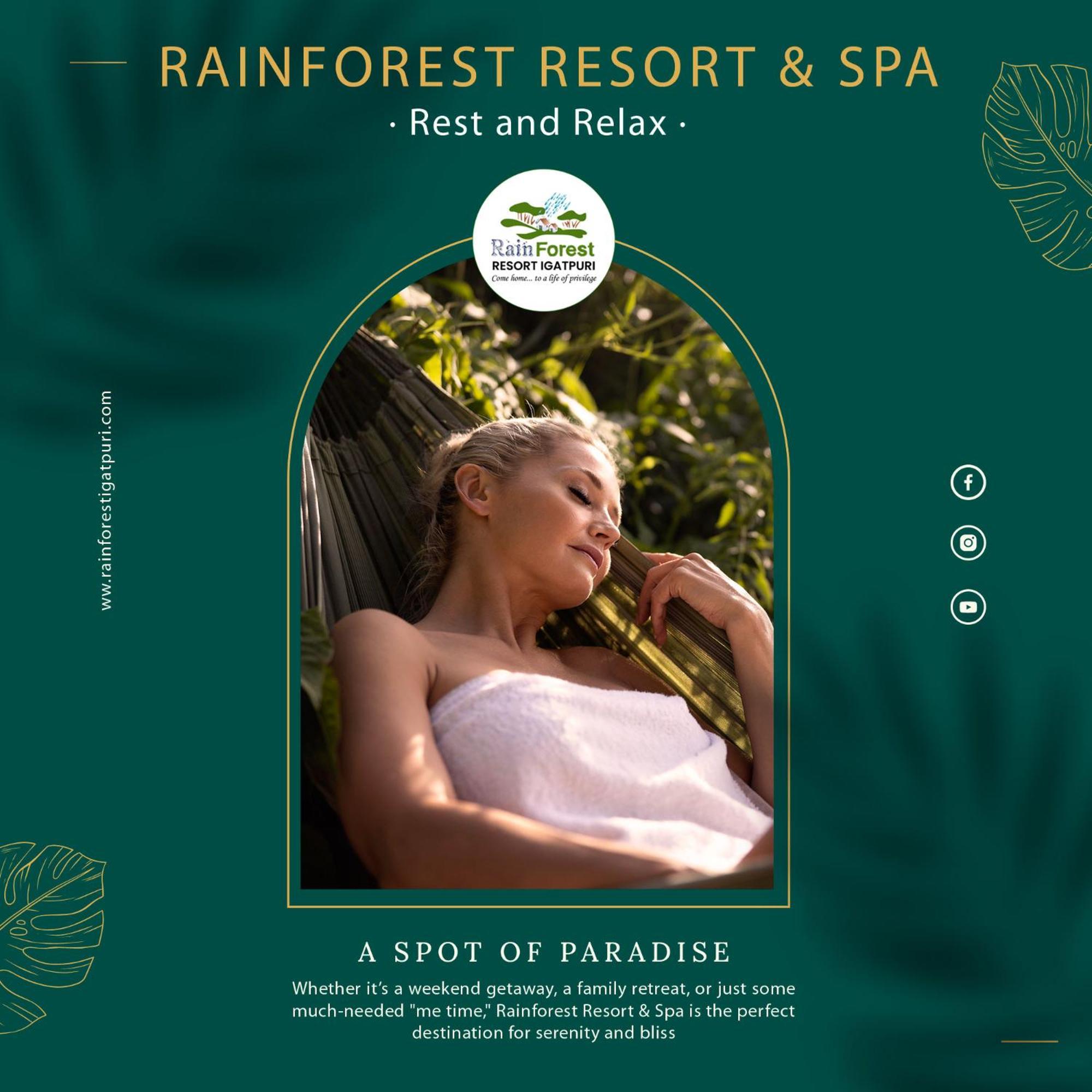 Rainforest Resort And Spa, Igatpuri -Nature'S Luxury Awaits Extérieur photo